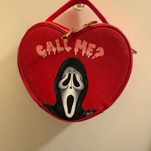 Fashion Nova Red Heart Crossbody Bag